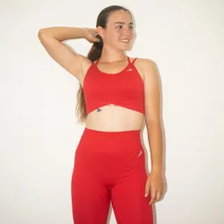 Conjunto Rojo Legging Largo