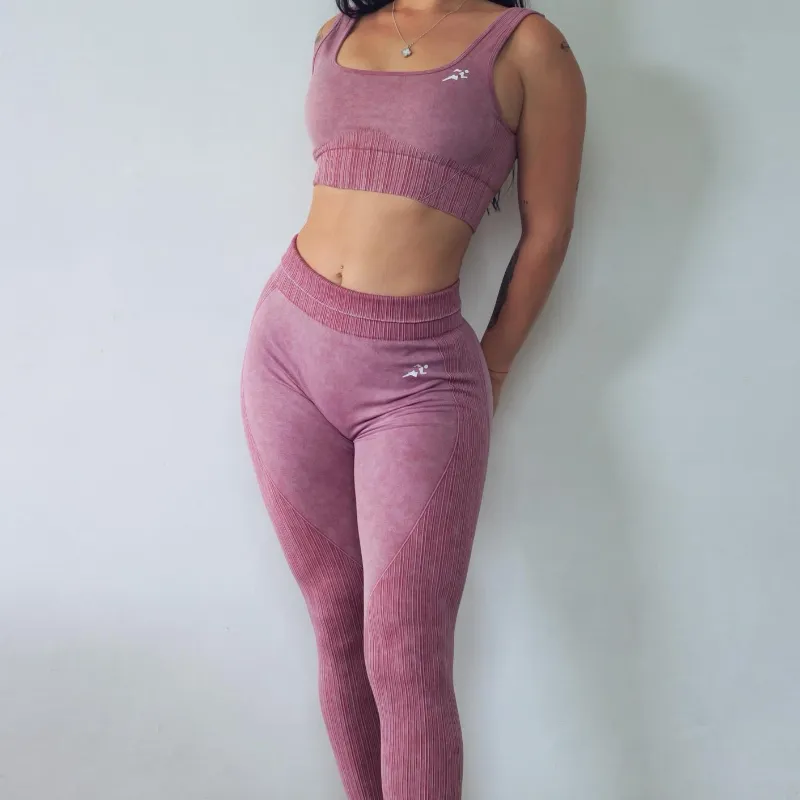 Conjunto Rosa Textura 