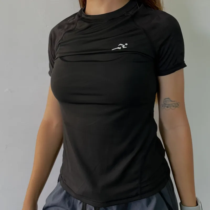 T-Shirt Deportivo De Mujer 