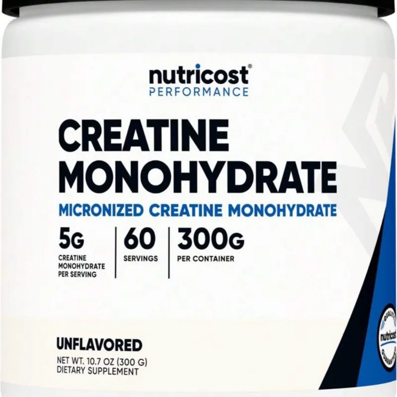Creatina monohidrato en polvo sin sabor ( 300 gramos ) 