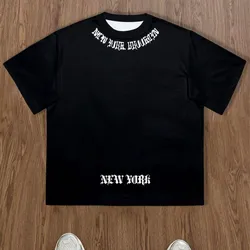 -Manfinity Duomo camiseta de manga corta versátil con estampado 