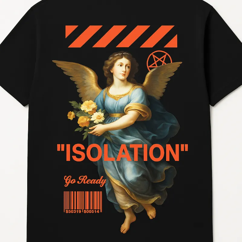 Manfinity Homme Camiseta de manga corta con cuello redondo y estampado de letras y gráficos, talla grande, para hombre, para salir en verano