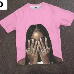 Slaydiva Camiseta holgada de manga corta y cuello redondo con patrón trenzado y tatuaje casual, adecuada para primavera y verano para mujeres