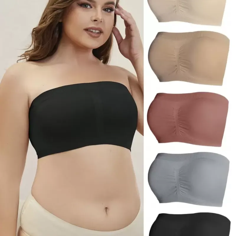 Sujetador bandeau unicolor ( 1 unidad )