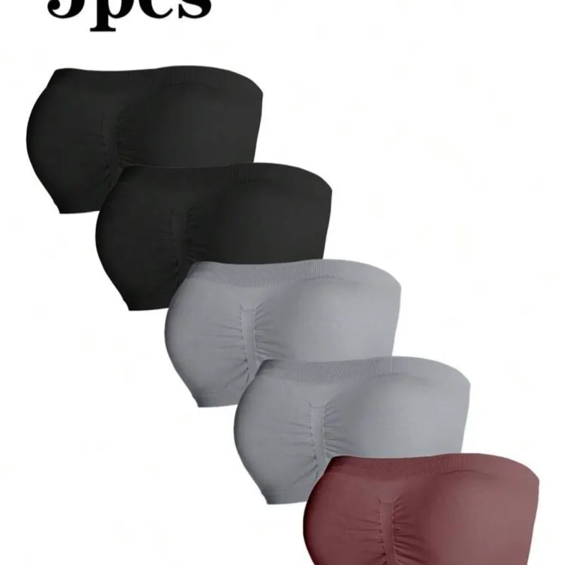 Sujetador bandeau unicolor ( 1 unidad )