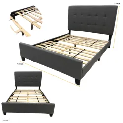 CAMA EMILY FULL GRIS