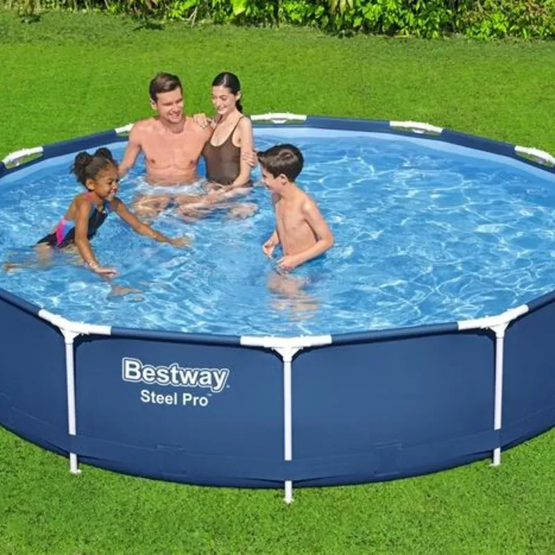 Conjunto de piscina Steel Pro® de 12' x 30"/3,66 mx 76 cm