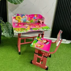 Escritorio y silla de estudio ajustables para niños