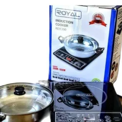 Estufa de inducción Royal + Caldero - REI1300