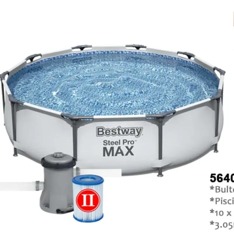 Piscina Bestway Steel pro Max 3.05m x 76cm 56407