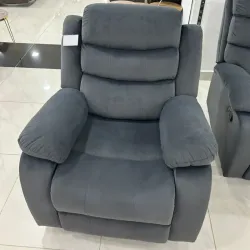 SOFA GRIS RECLINABLE GIRATORIO