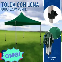 Tolda Plegable 3x3mts F-002