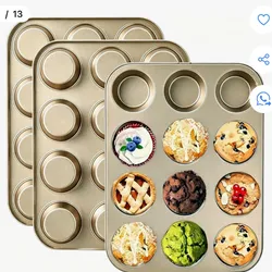 Bandeja para cup Cake para horno