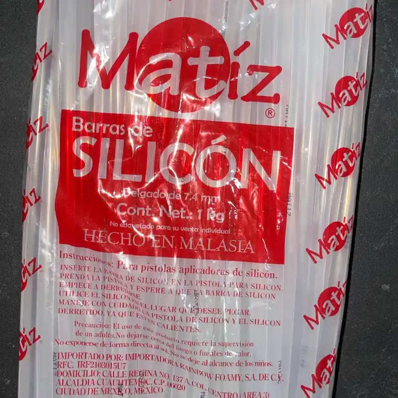 Barras de silicona 