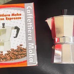 Cafetera clásica de 2 tasas 