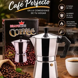 Cafetera de 9 tasas
