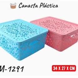 Caja organizadora con tapa