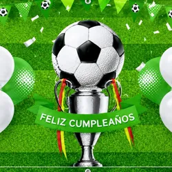 Cartel de cumpleaños