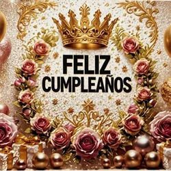 Cartel de cumpleaños
