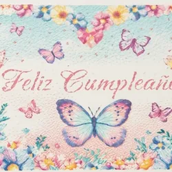 Cartel de cumpleaños