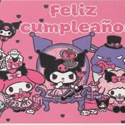 Cartel de cumpleaños