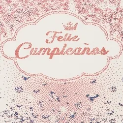 Cartel de cumpleaños