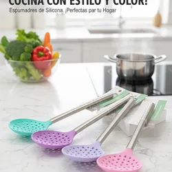 Espumadera de silicona 