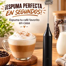 Espumero para café de batería
