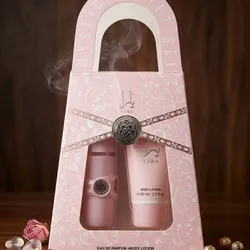 Estuche de perfume y crema