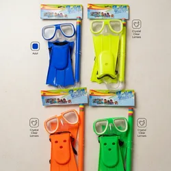 Gafas y patas de rana