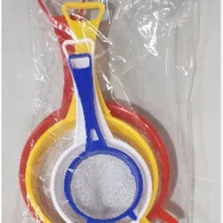 Juego de coladores. 