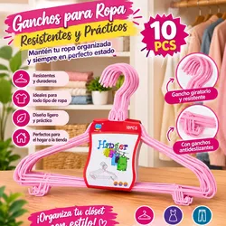 Juego de percheros