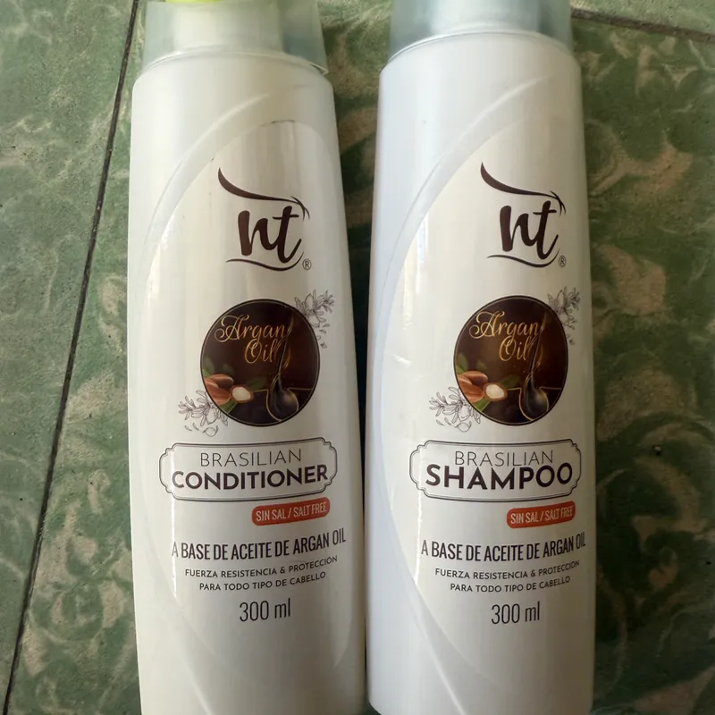 Juego de shampoo y acondicionador 