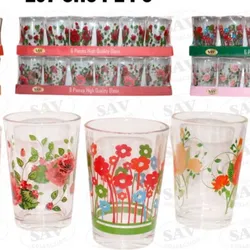 Juego de vasos 