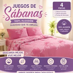 Juegos de sábana de algodón