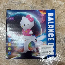 Muñeco con carrito y luces
