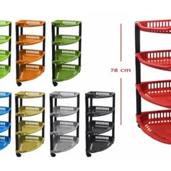 Organizador plástico para cocina. 