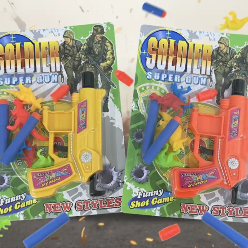 Pistola con accesorios 