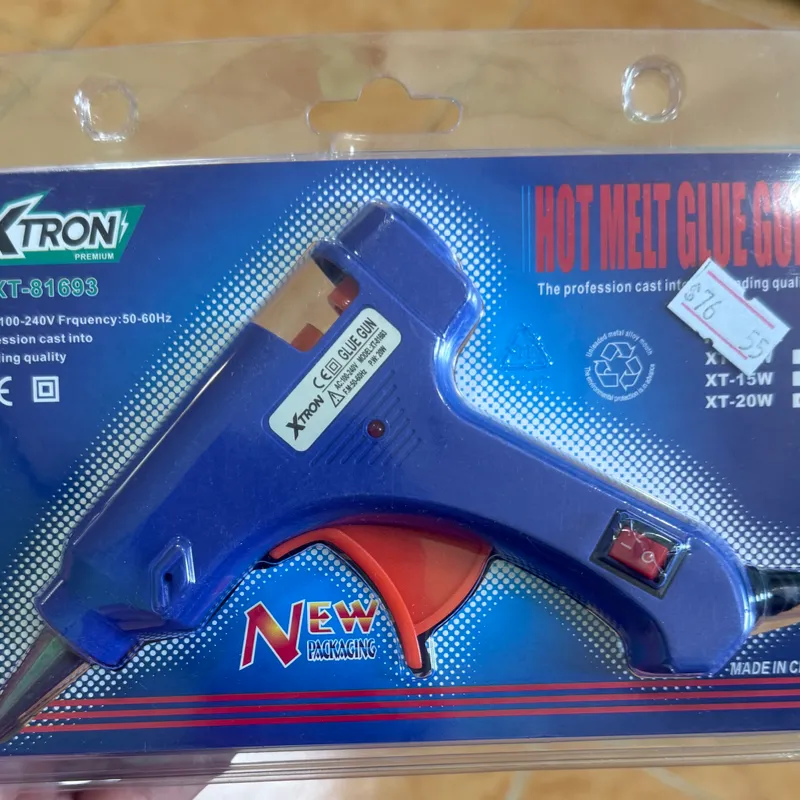 Pistola de silicona 