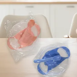 Platico con cubiertos para bebé