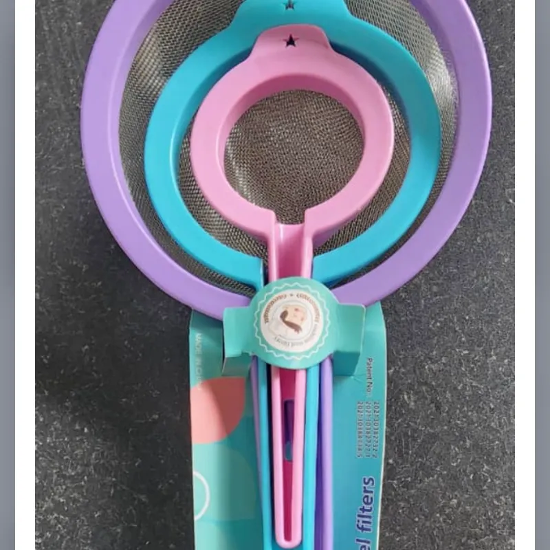 Set de coladores de malla 