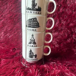 Set de tasas para café 