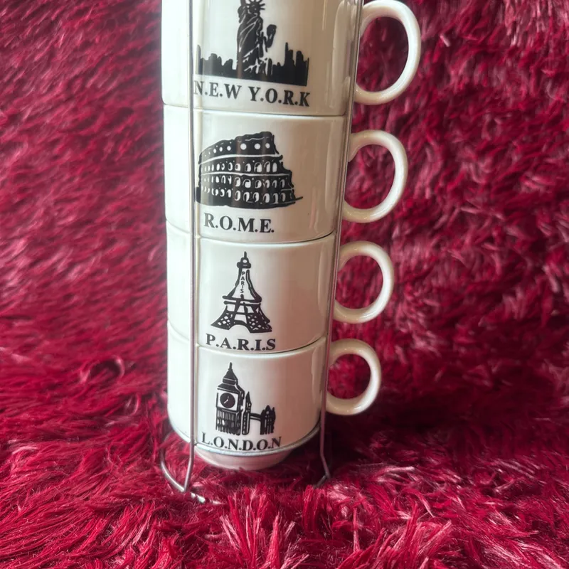 Set de tasas para café 