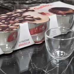 Tasas de café transparentes 