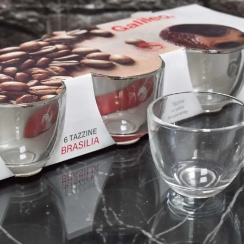 Tasas de café transparentes 