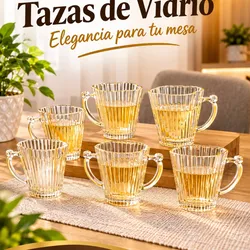 Tasas de cristal
