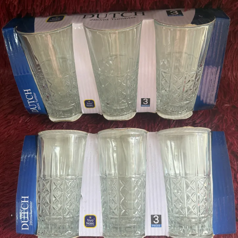 Vasos de cristal 