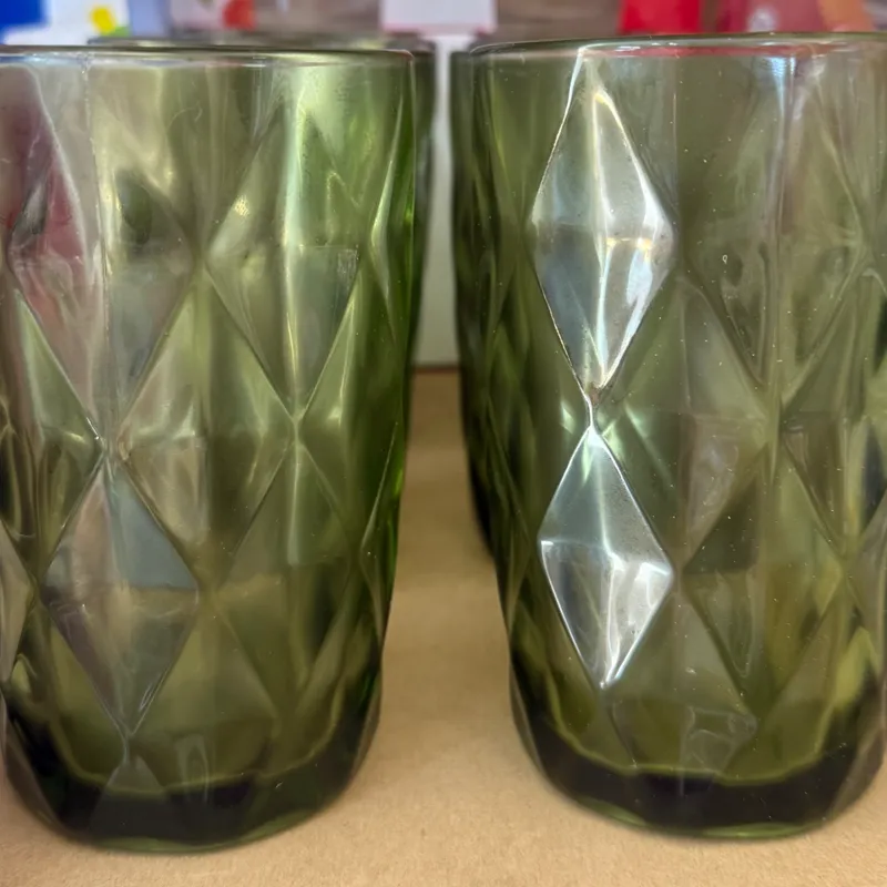 Vasos de vidrio 
