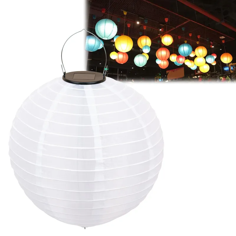 Farolillo solar blanco 