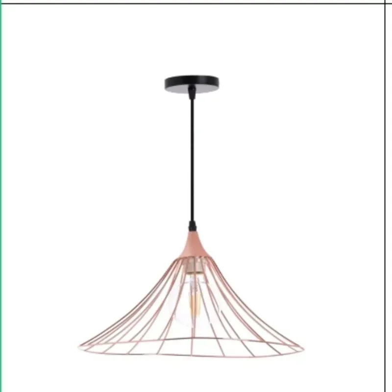 Lámpara de techo oro rosa